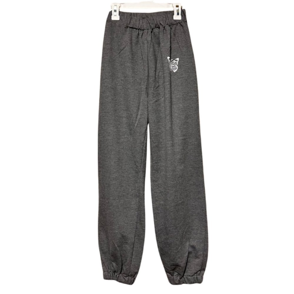 Women's dark grey pants, Medium